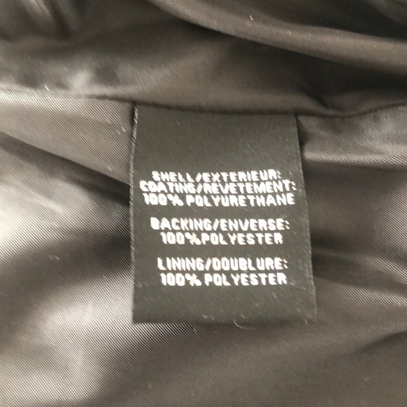 7 For All Mankind Faux Leather Mini - Picture 4 of 5